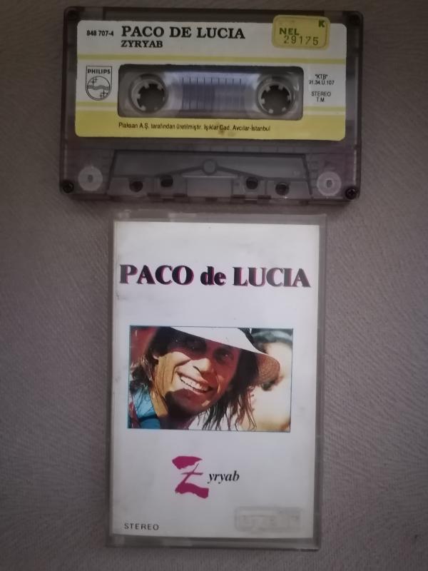 Paco De Lucia - Zyryab - 1991 Türkiye Basım Kaset Albüm