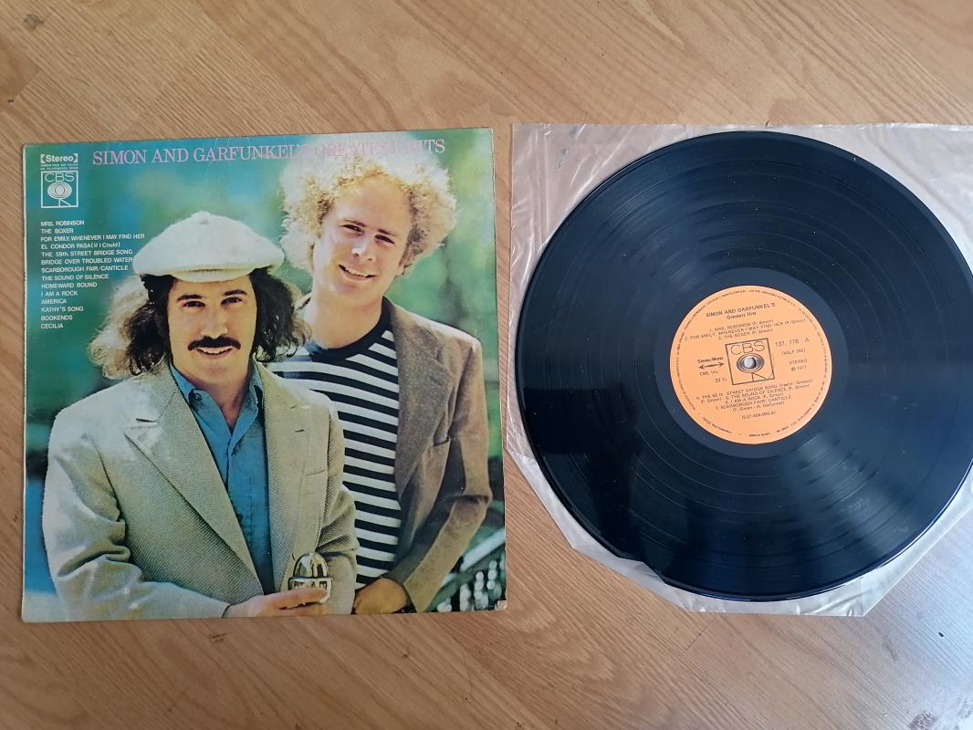 SIMON & GARFUNKEL - Simon And Garfunkel’s Greatest Hits- 1977 Brezilya Basım Nadir 33 lük LP Plak