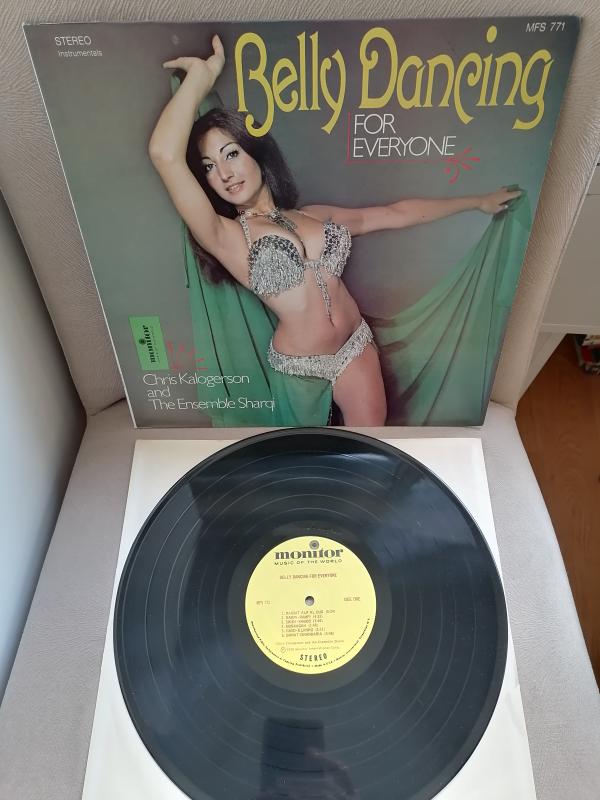 Chris Kalogerson & The Ensemble Sharqi Belly Dancing For Everyone 1975 USA LP Albüm 33 lük Plak