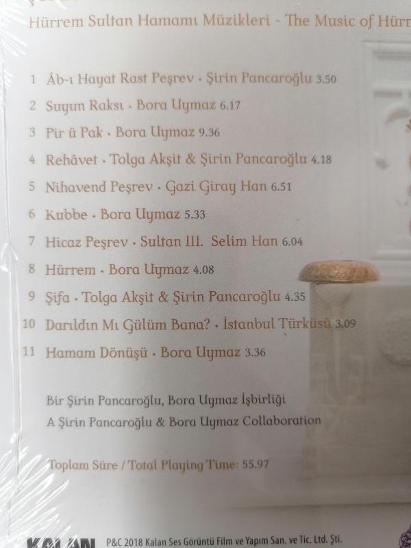 ŞİRİN PANCAROĞLU - Ab-ı Hayat / Water of Life 2018 Türkiye Basım CD Albüm - Açılmamış Ambalajında