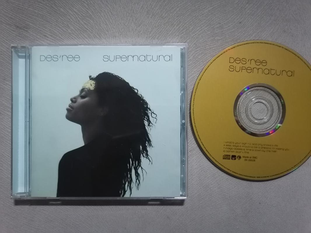 DES’REE - Supernatural  -1998 Kanada Basım  CD ALBÜM