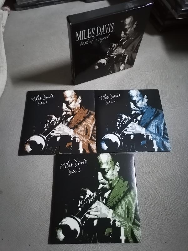 MILES DAVIS -Birth of a Legend -2007 İngiltere Basım 3 Cd lik Box Set