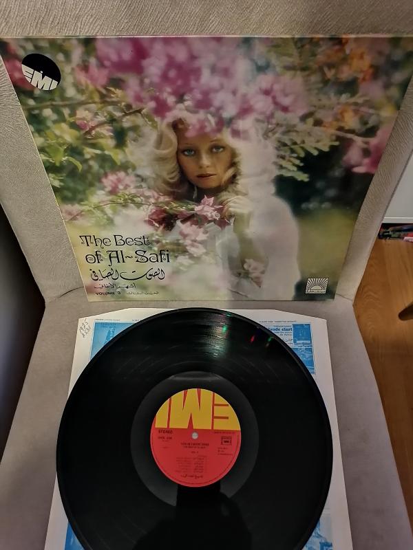 Wadi El Safi - The Best Of Al-Safi Volume 3 -1976 Lübnan Kayıt Yunanistan Basım Albüm LP Plak