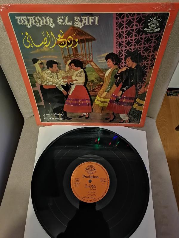 Wadi El Safi – Rage’et Wahdi - 1976 Lübnan Kayıt Yunanistan Basım Albüm - 33 lük LP Plak