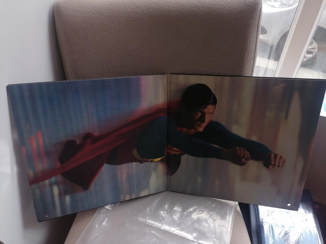 SUPERMAN 1-2 SOUNDTRACK TAKIM -1978-1980 KANADA BASIM LP PLAK ALBUMLER