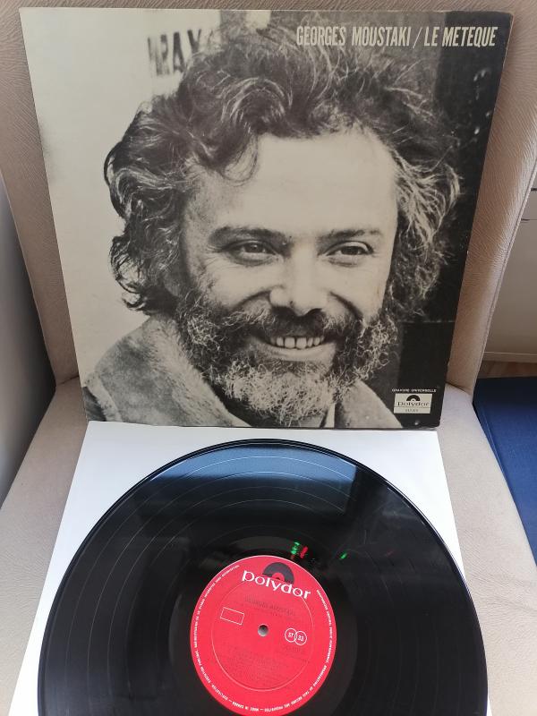 Georges Moustaki - Le Meteque - 1969 Kanada Basım 33 Lük LP Albüm - Plak