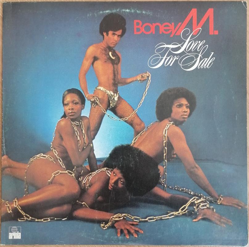 BONEY M. - Love For Sale 1977 İspanya Basım LP 33 LÜK PLAK