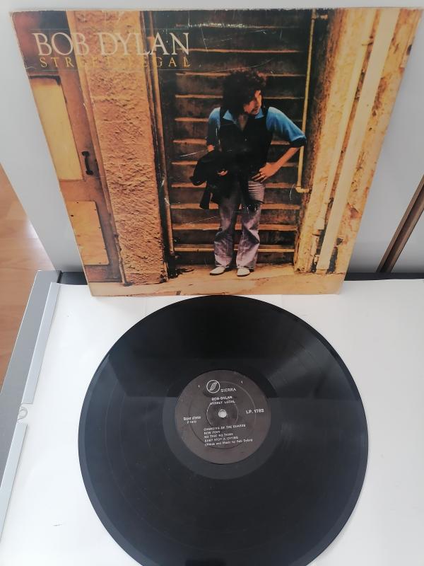 BOB DYLAN - STREET LEGAL -1978 Türkiye Basım LP 33 lük Plak - Dönem Basım