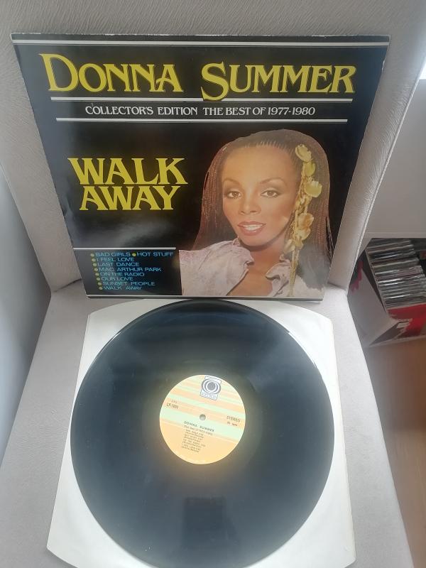 DONNA SUMMER - Walk Away Collector’s Edition The Best of 1977-1980 1980 Türkiye Basım 33 lük Plak
