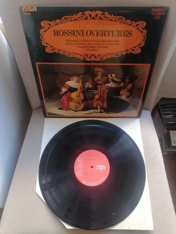 ROSSINI OVERTURES -Chicago Symphony Orchestra - 1960 İngiltere Basım 33 lük Plak