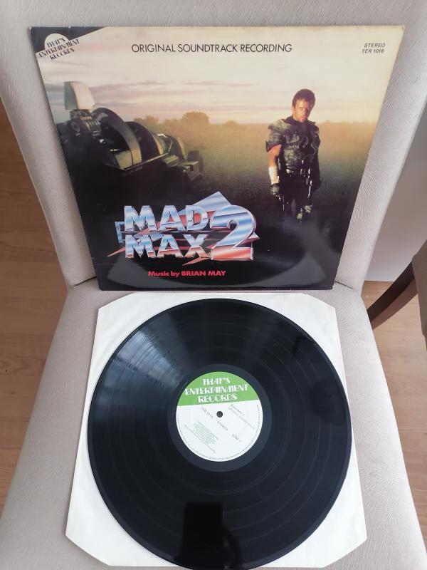MAD MAX 2 - Soundtrack - Brian May - 1982 İngiltere Basım - 33 lük LP Plak