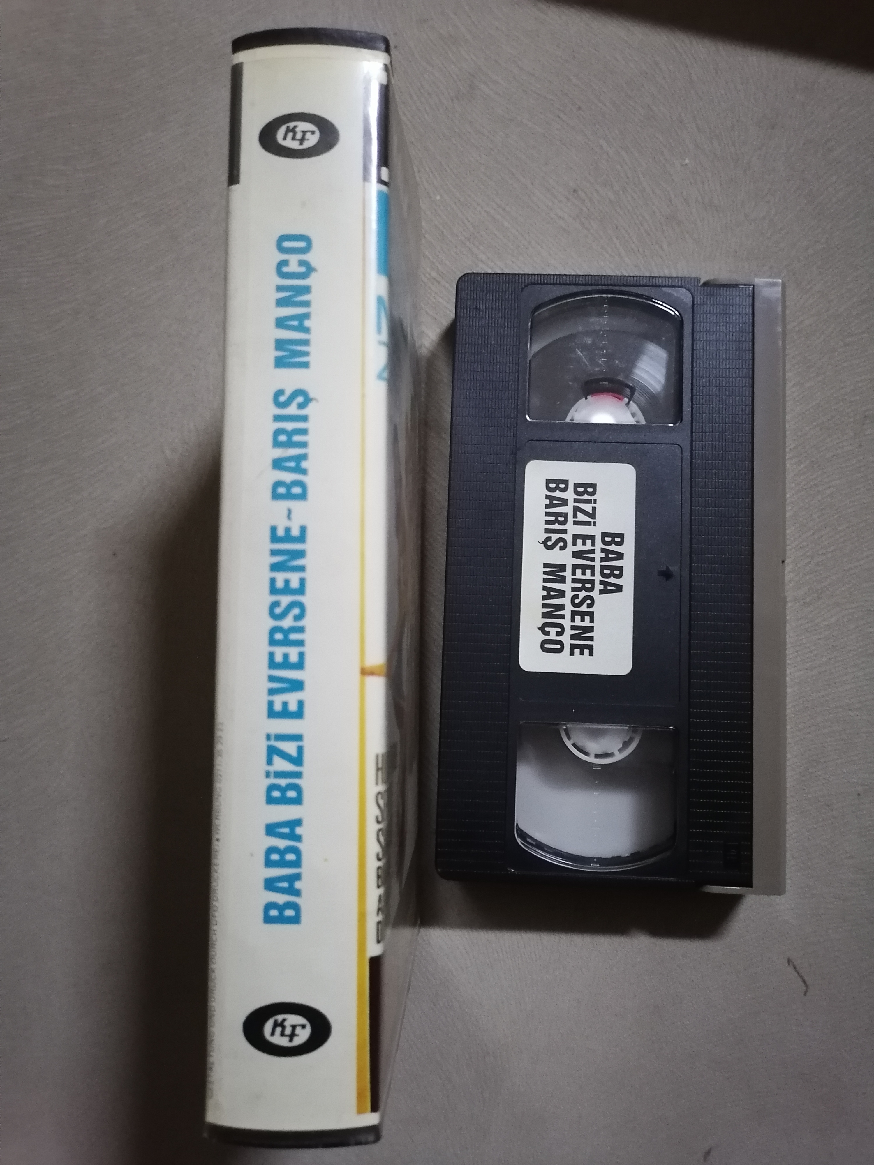 BABA BİZİ EVERSENE - Barış Manço / Meral Zeren -  Nadir VHS Kaset - Almanya Basım