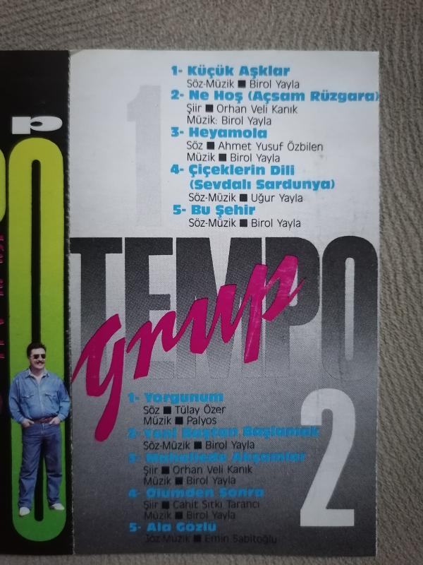 GRUP TEMPO - Küçük Aşklar - 1991 Türkiye Basım Kaset Albüm