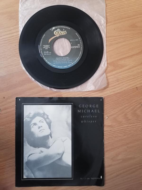 GEORGE MICHAEL- CARELESS WHISPER - 1984 Hollanda Basım 45 lik Plak 2.el