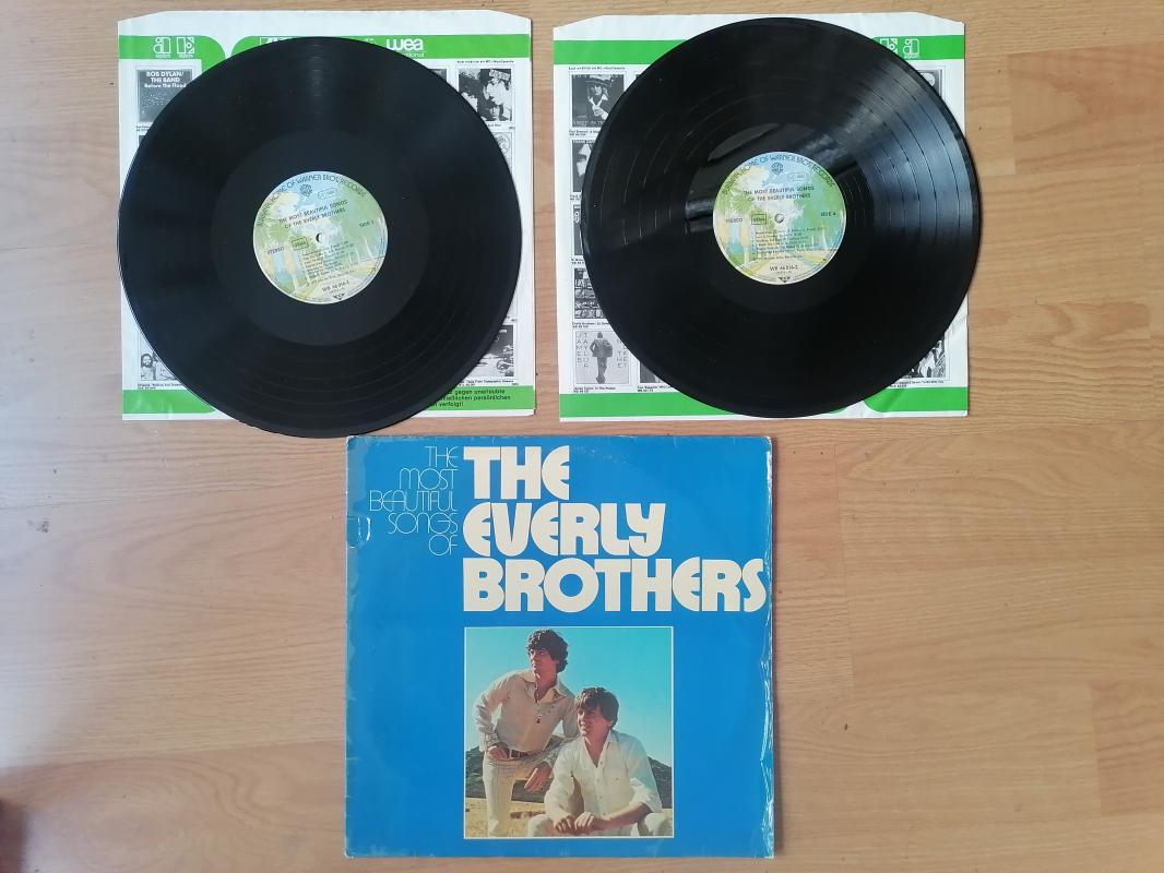 The Most Beautiful Songs of THE EVERLY BROTHERS - 1972 Almanya Basım - Double LP