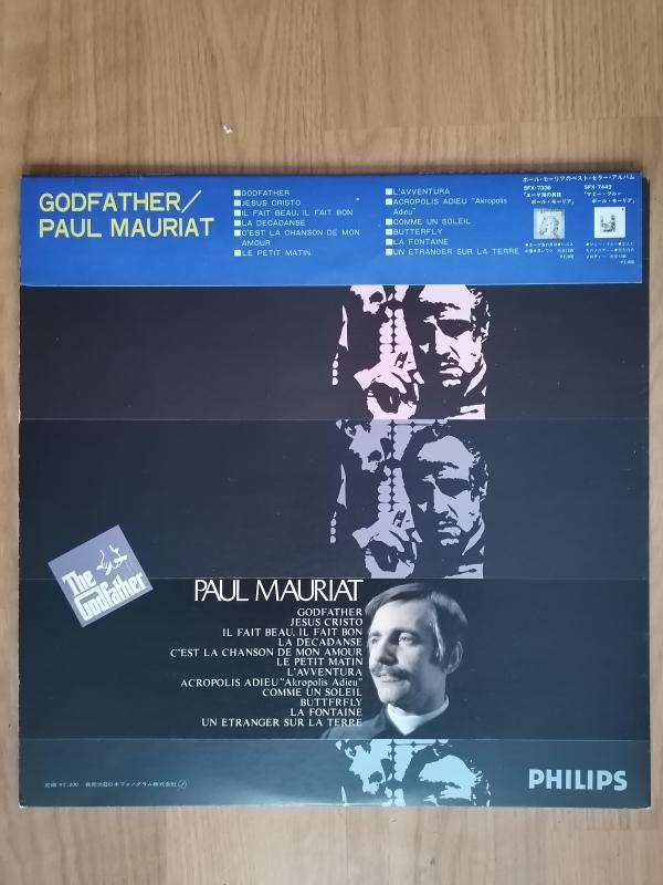 PAUL MAURIAT - THE GODFATHER - 1972 Japonya Basım - 33 lük LP Plak Albüm - Obi’li 2. EL
