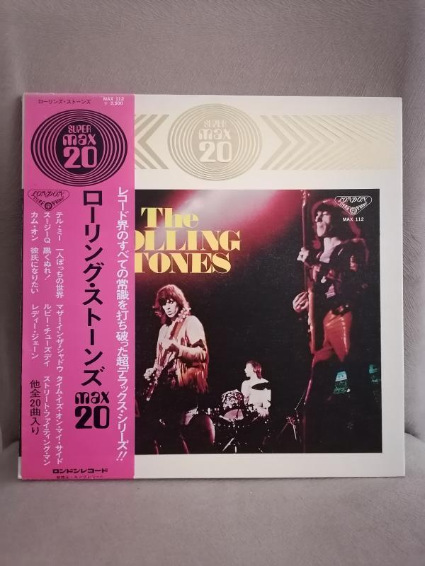 ROLLING STONES The Rolling Stones Max 20 - 1971 Japonya Basım - 33 lük LP Plak Albüm Obi’li 2. EL