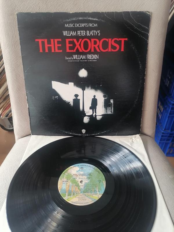 THE EXORCIST - Soundtrack - 1974 Kanada Basım - 33lük LP Plak Albüm 2. EL