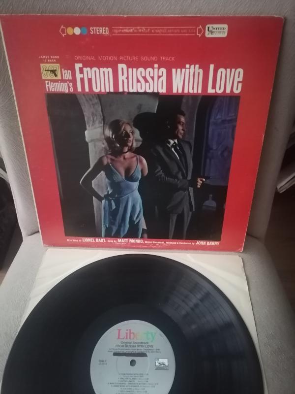 007 JAMES BOND / From Russia With Love - Soundtrack - 1980 USA Basım - 33lük LP Plak Albüm 2. el