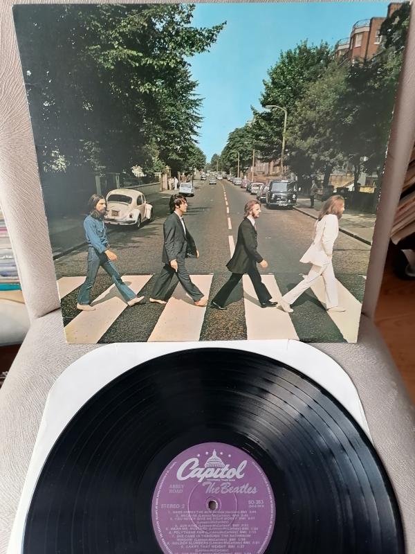 THE BEATLES - Abbey Road - 1978 Kanada Basım - 33lük LP Plak Albüm 2. EL