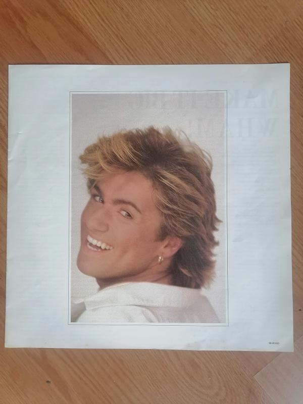 WHAM! - Make It Big - 1984 Japonya Basım - 33 lük LP Plak Albüm - Obi’li 2. EL