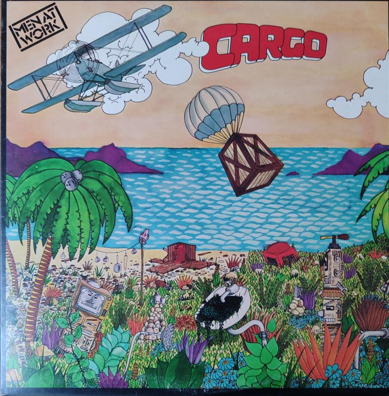 MEN AT WORK - Cargo - 1983 Kanada Basım Albüm - 33 lük LP Plak Albüm 2. EL