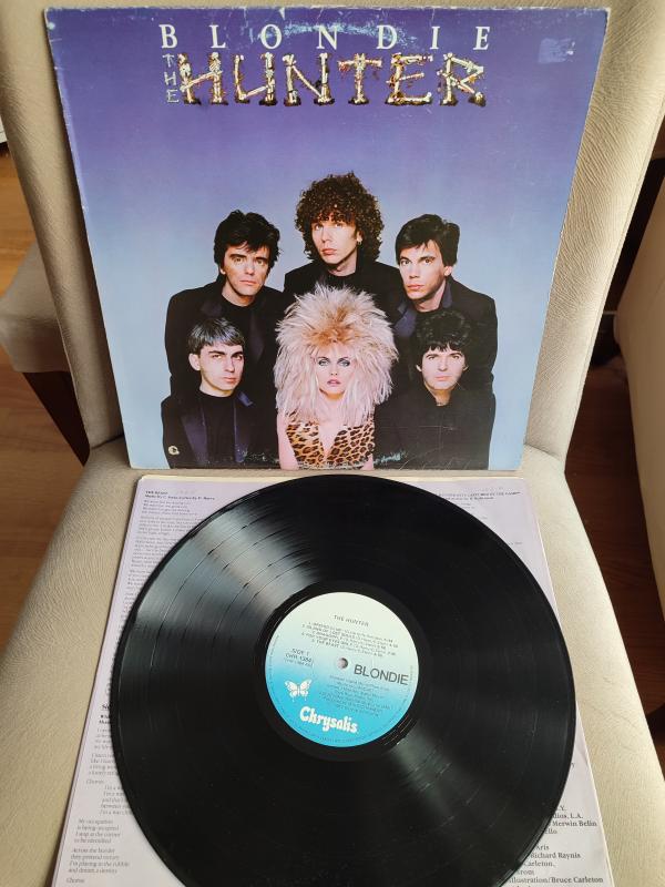 BLONDIE - The Hunter - 1982 Kanada Basım Albüm - 33 lük LP Plak Albüm 2. EL