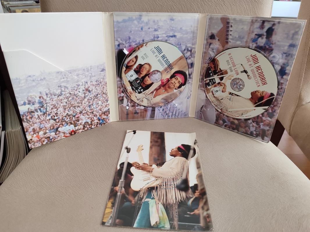 JIMI HENDRIX - Live at Woodstock 1969 - 2 Disc Konser DVD - 2010 Basım - 2. El