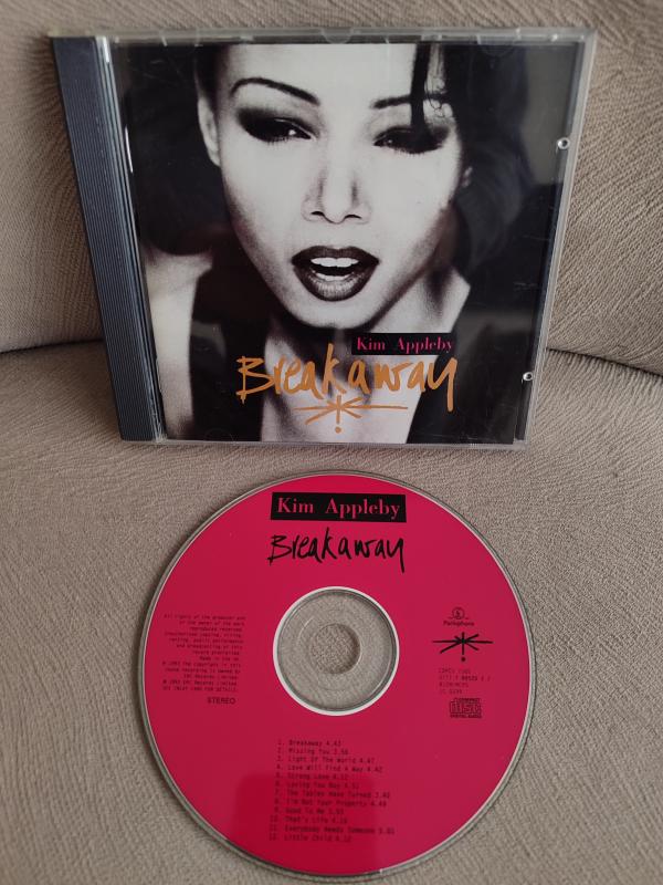 KIM APPLEBY - Breakaway - 1993 İngiltere Basım CD Albüm 2. el
