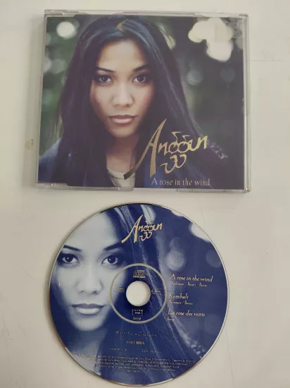 Anggun  – A Rose In The Wind - 1998  Avrupa Basım -  CD, Single