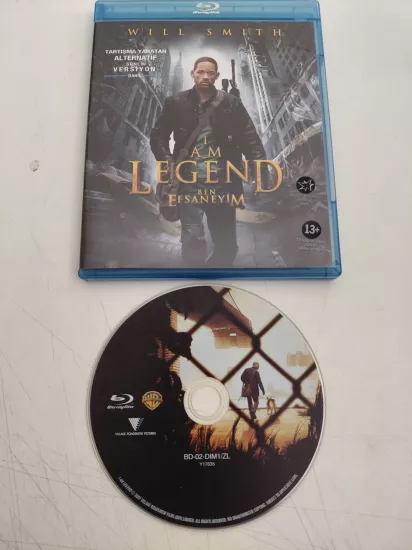 I Am Legend ( Ben Efsaneyim) - Will Smith -  Blu-ray Film