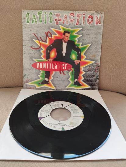 Vanilla Ice – Satisfaction - 1991 Almanya Basım 45 LİK PLAK