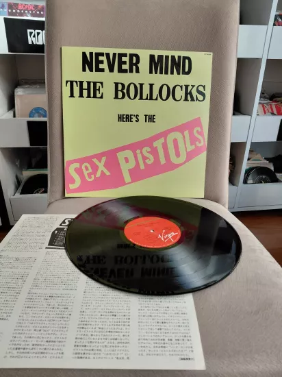 Sex Pistols – Never Mind The Bollocks Here’s The Sex Pistols - 1982 Japonya  Basım LP Plak