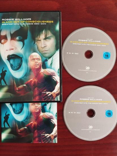 Robbie Williams – In And Out Of Consciousness Greatest Hits: The Videos 1990 - 2010‎ - 2xDVD Video