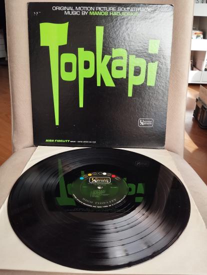 Manos Hadjidakis – Topkapi (Soundtrack)  - 1964 Amerika Basım LP Albüm Plak