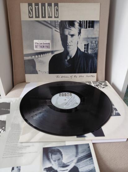 Sting ‎ – The Dream Of The Blue Turtles - 1985 Almanya Basım LP Plak