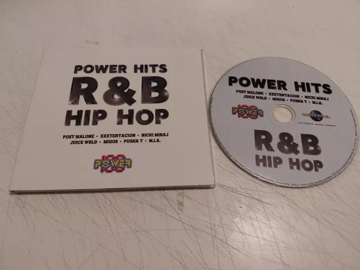 Power Hits R&B Hip Hop - 2018  Türkiye Basım CD Albüm