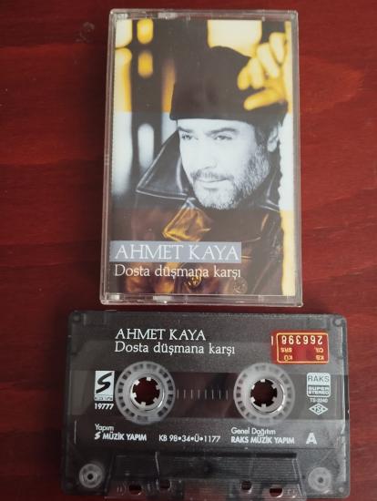 Ahmet Kaya – Dosta Düşmana Karşı -  1998 Türkiye Basım  Kaset Albüm