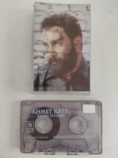 Ahmet Kaya –  Sevgi Duvarı - 1990 Türkiye Basım  Kaset Albüm
