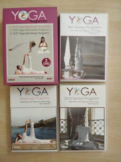 Yoga Programları - Başlangıç Programı / Orta Seviye Programı / İleri Seviye Programı -   3xDVD Box Set
