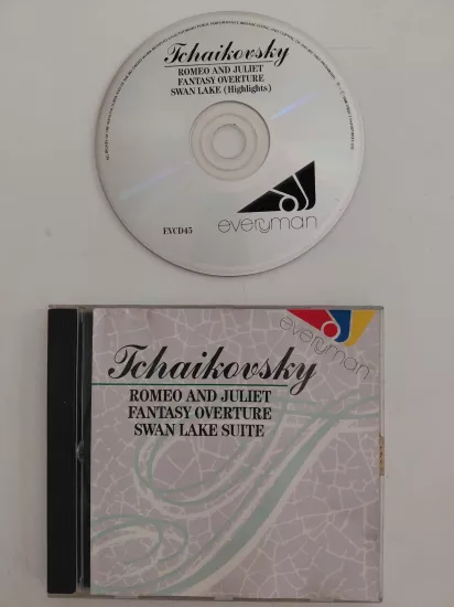 Tchaikovsky  – Romeo & Juliet / Swan Lake Suite  – 1988  Avrupa Basım - CD Albüm