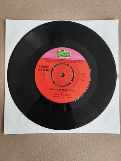 Arda Kardeş – Oy Anam Oy / Arda’nın Masalları -  1971 Türkiye Basım 45 lik Plak