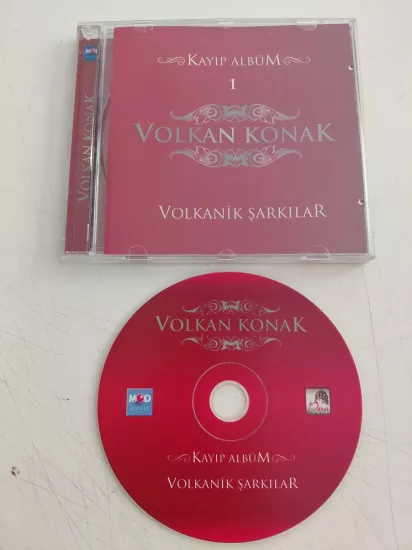 Volkan Konak – Volkanik Şarkılar -  2007  Türkiye Basım  CD Albüm