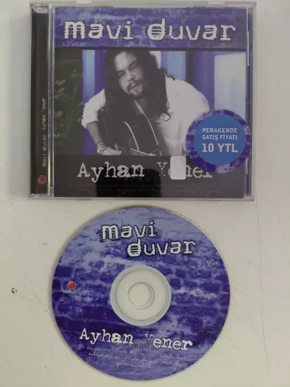 Ayhan Yener – Mavi Duvar  - 2002 Türkiye Basım - CD Albüm