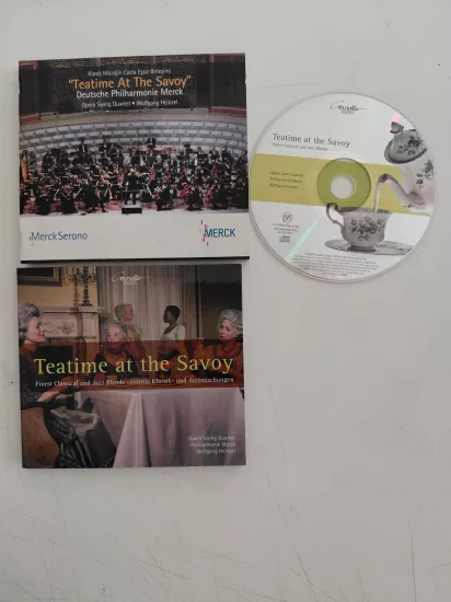Opera Swing Quartet / Wolfgang Heinzel – Teatime At The Savoy – 2008 Türkiye Basım - CD Albüm