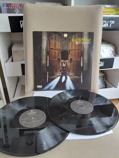 Kanye West  ‎– Late Registration  - 2005  USA Basım Albüm 2xLP Plak/ Hip Hop