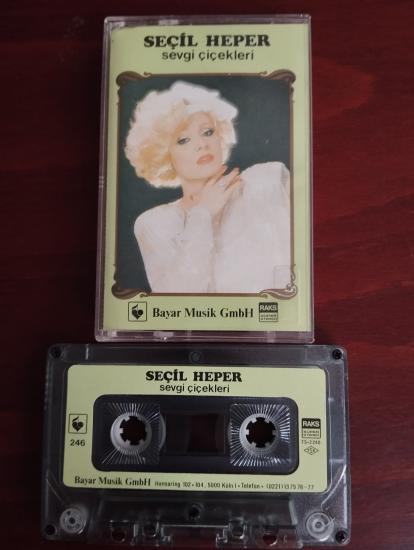 Seçil Heper  – Sevgi Çiçekleri -  Almanya Basım  Kaset / Bayar Müzik