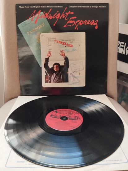 MIDNIGHT EXPRESS - Giorgio Moroder (Soundtrack) - 1978 Fransa Basım 33 lük LP Plak