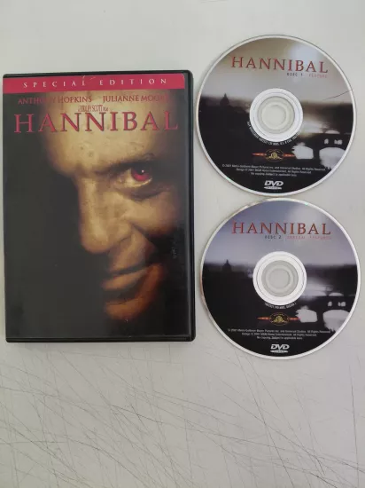 HANNIMAL  - Anthony Hopkins/ Julianne Moore - 2xDVD Film /1. Bölge-Türkçe altyazı yoktur