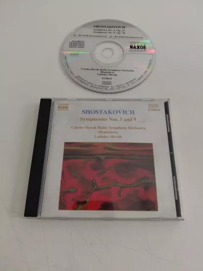 Shostakovich  – Symphonies Nos. 5 And 9 –  1993  Almanya Basım - CD Albüm